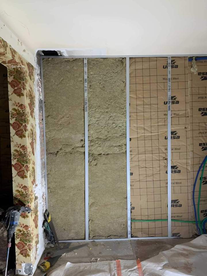 Isolation murs Montgeron